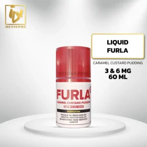 Liquid Vapor Vape - Furla Caramel Custard Pudding V7 60ml By DJI - 3MG