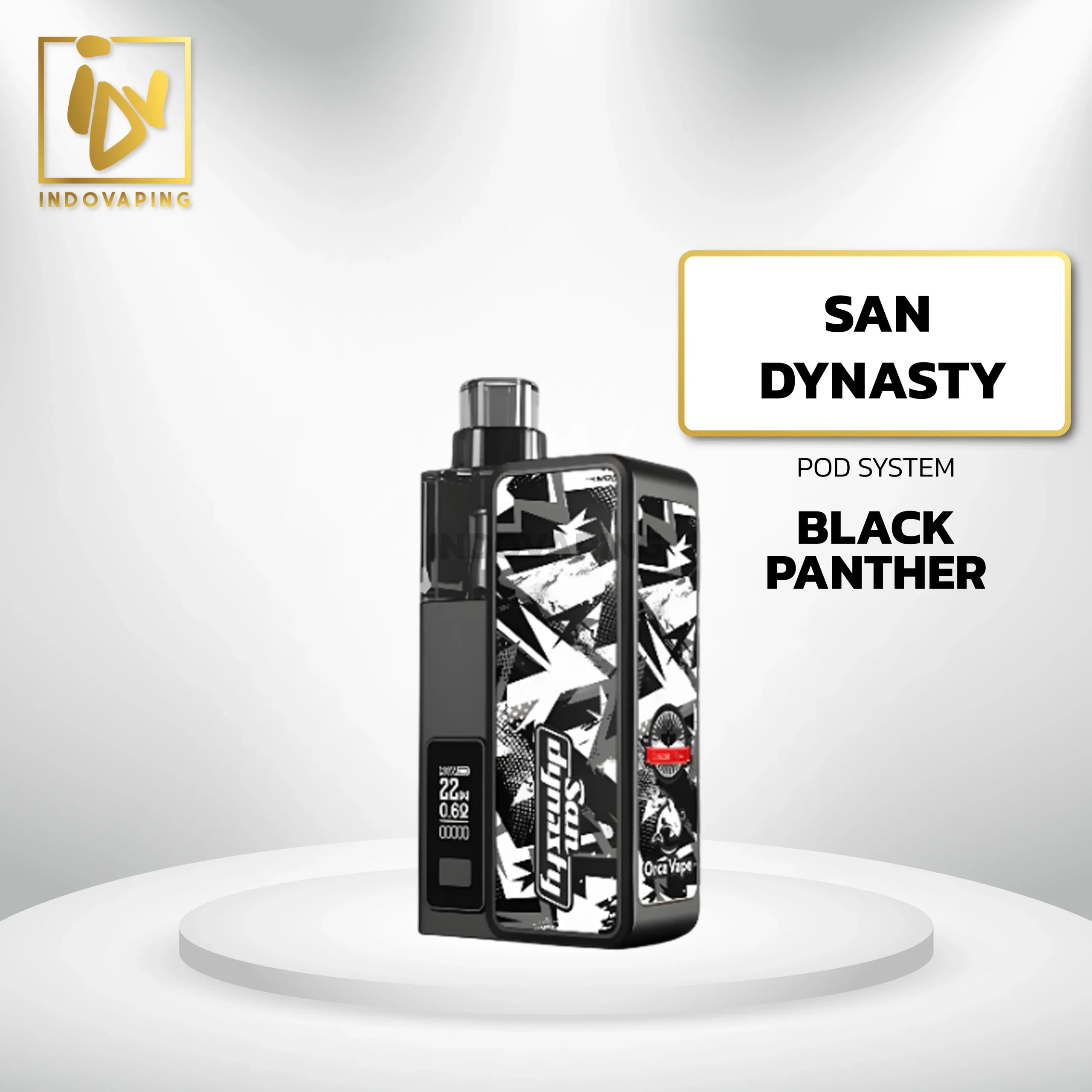 Pod Vapor Vape - San Dynasty Pod Kit by Gerobak Vapor x Orca