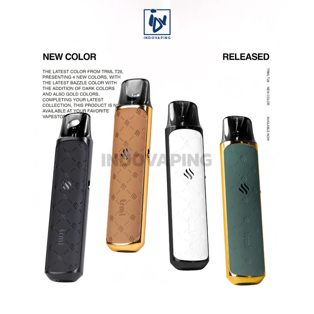Trml Pod Vapor Vape – TRML T28 New Colours Bundling Liquid 15ml by TRML ...