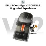 lost vape e plus v2 top fill