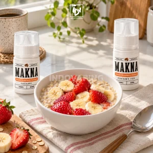 COVER MAKNA V6 BANANA STRAWBERRY OATMEAL